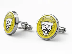 Jaguar Branded Cufflinks Luxury High End Professional Tuning